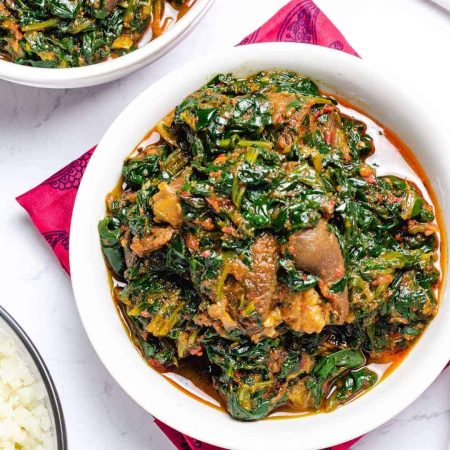 Vegetable Soup (Ugu & Waterleaf)